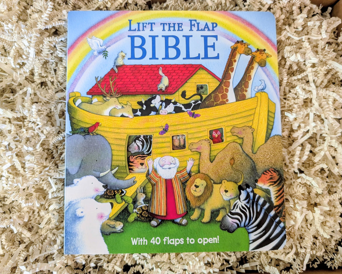Bible Stories - Baby Book Gift Box | Near - Psalm 139 & God Made You Too Book Bundle with Lamb Lovey