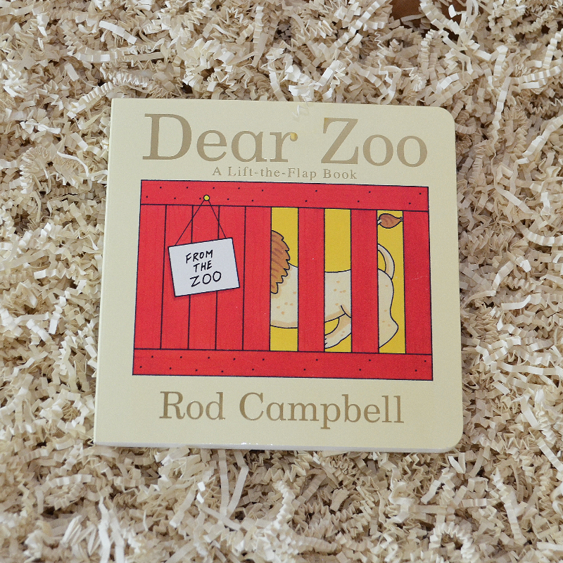 Zoo Animal Baby Gift Box & Book Bundle | Curious George & Dear Zoo Book Bundle with Koala Lovey