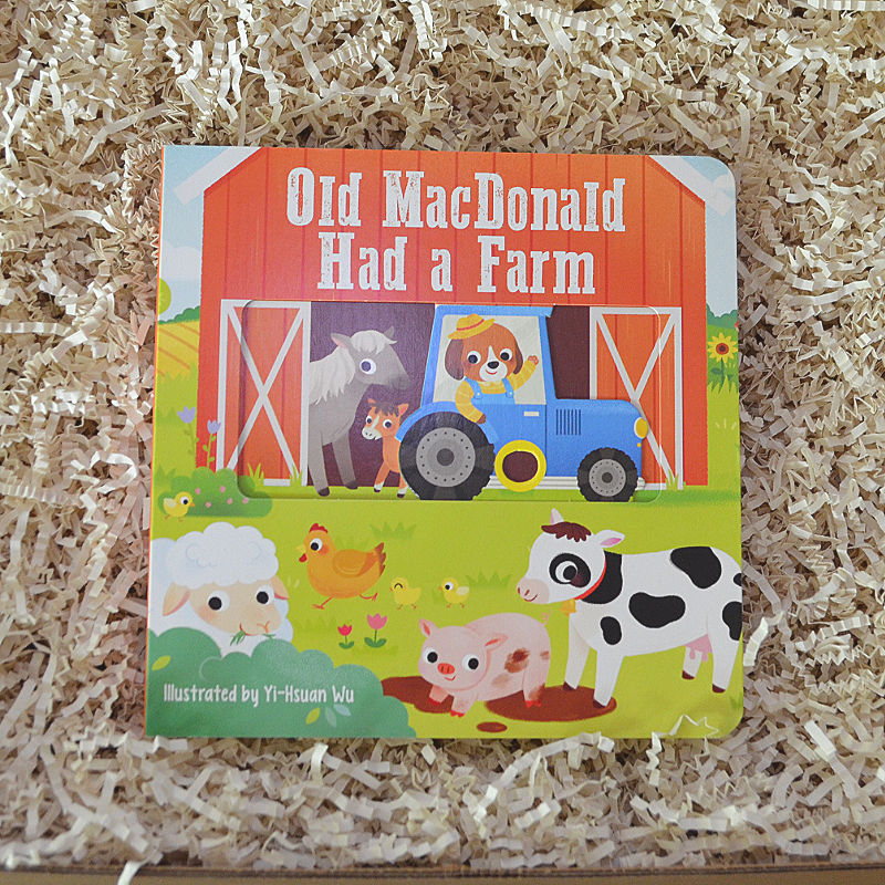 Children's Songs Baby Gift Box & Book Bundle | Old MacDonald & Twinkle Twinkle Book Bundle with Musical Instrument Set