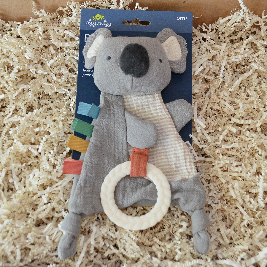 Zoo Animal Baby Gift Box & Book Bundle | Curious George & Dear Zoo Book Bundle with Koala Lovey